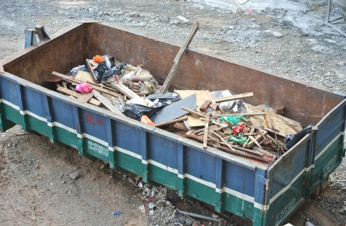 Community recycling program in action